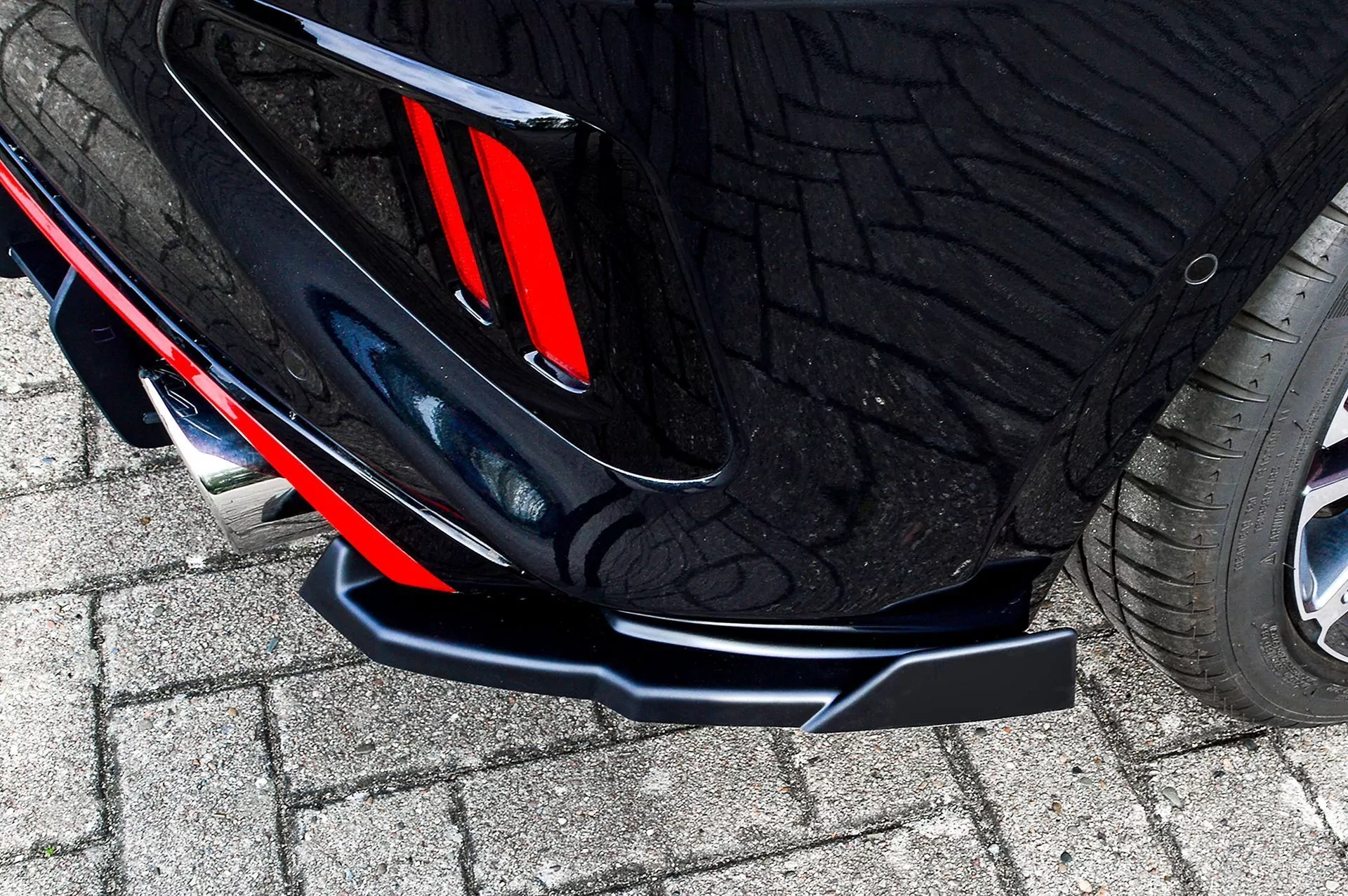 Heckdiffusor Seitenteile mit Wings für Kia Ceed CD GT Facelift