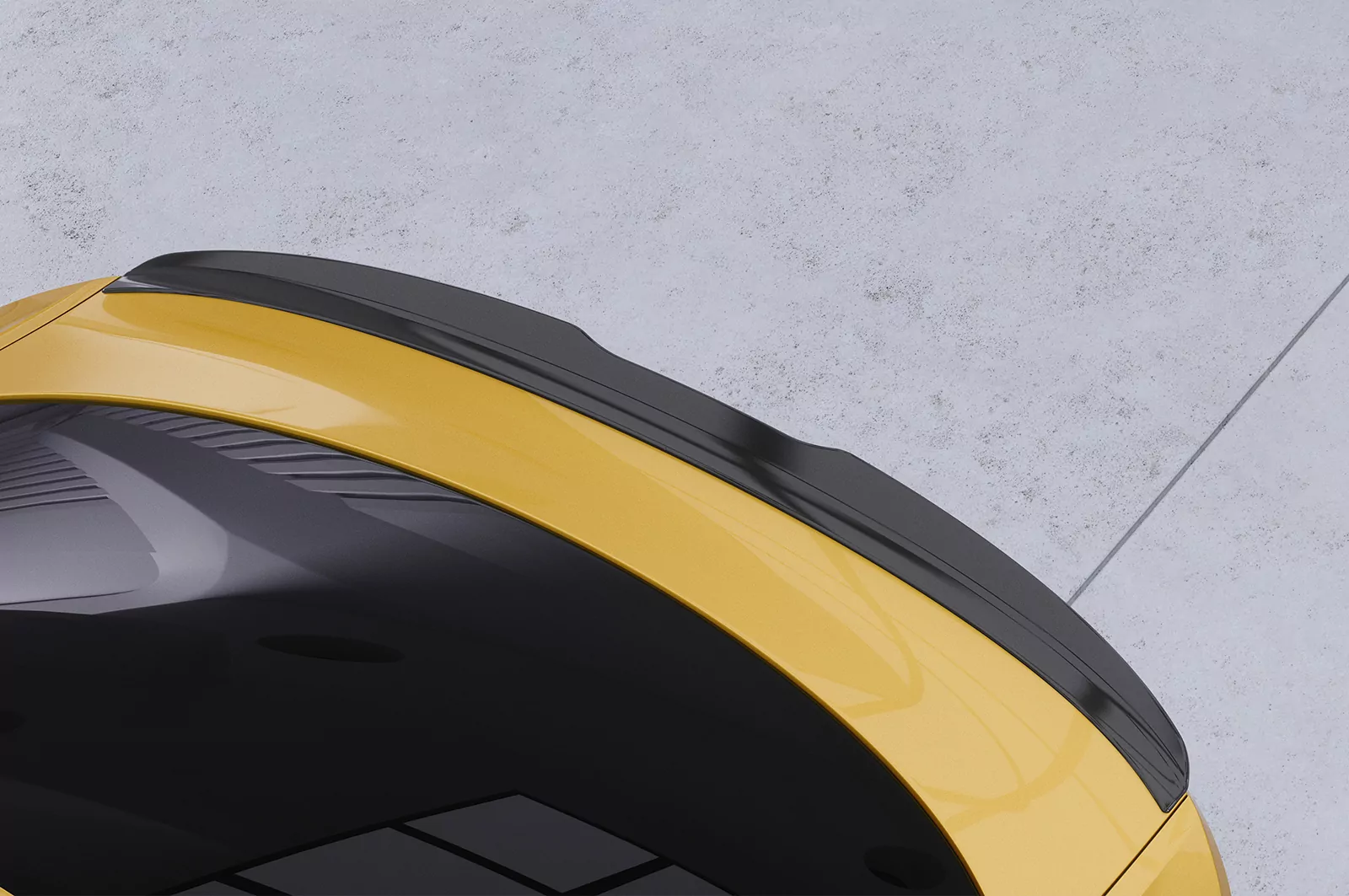 Heckflügel mit ABE für VW Arteon HF625 Strukturiert (schwarz matt)