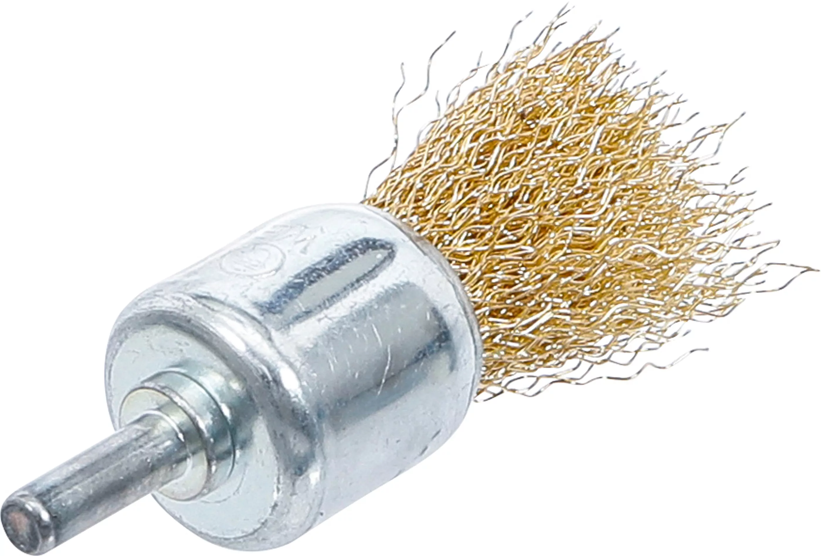 Pinsel-Drahtbürste | vermessingt | Ø 25 mm