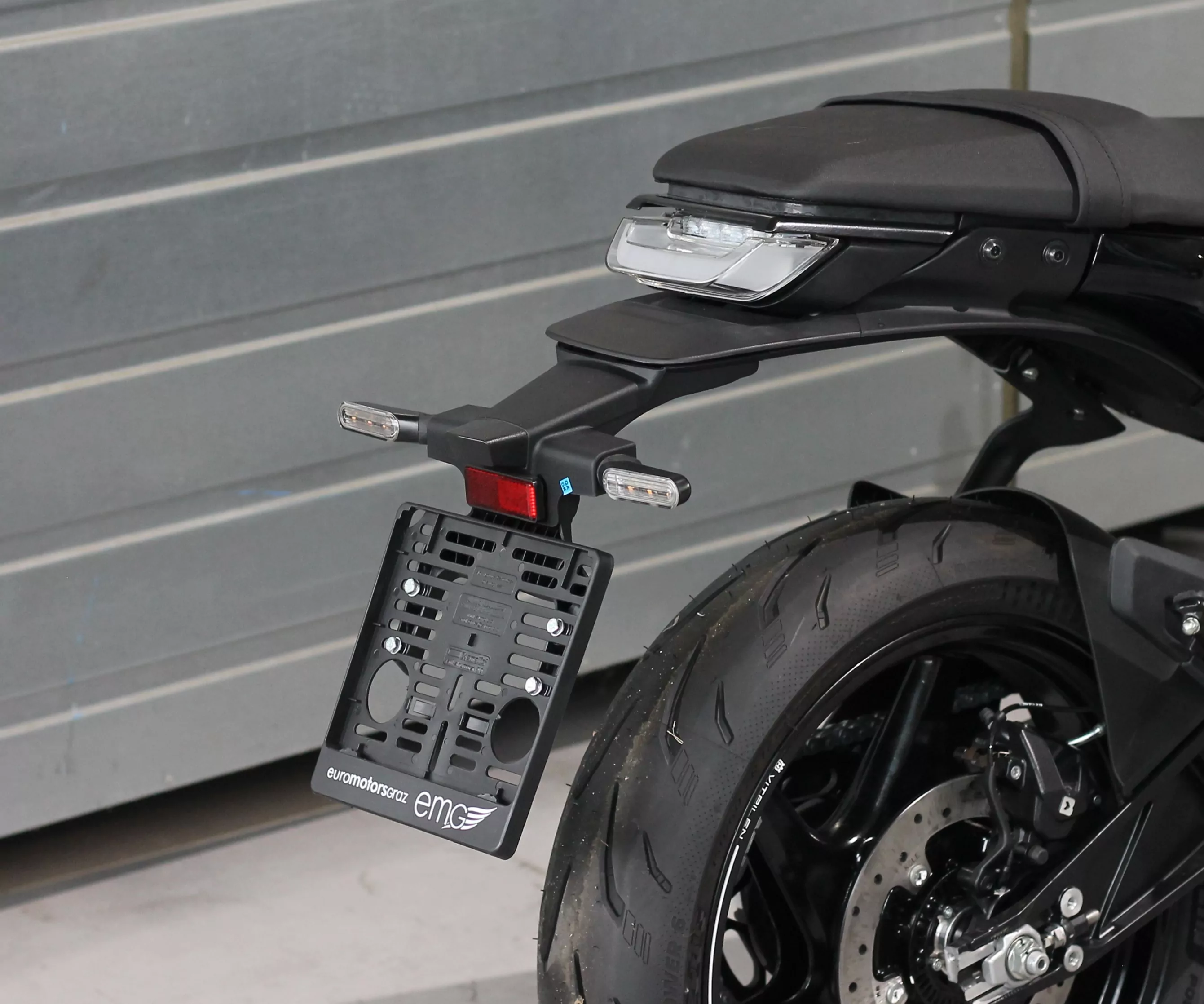 MG Biketec Kennzeichenhalter für Husqvarna 125 Svartpilen ab 2024