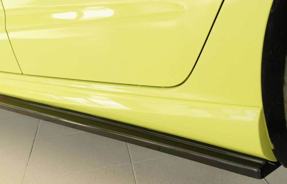 Rieger Seitenschwelleransatz für Audi A3 (8V) | 5-tür. (Sportback 8VA) 07.12-08.16 (bis Facelift) für S-Line-Schweller / S3-/ RS3-Schweller