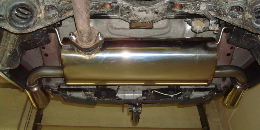 Mazda CX7  Endschalldämpfer quer Ausgang rechts/links - 1x114 Typ 13 rechts/links