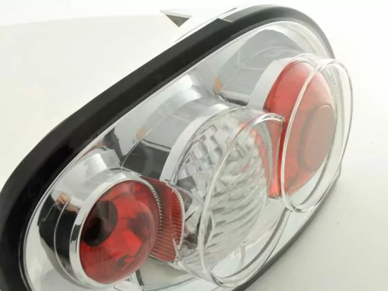 Rückleuchten Set Renault Megane 3-trg. Typ DABALAKAEA Bj. 99-02 chrom