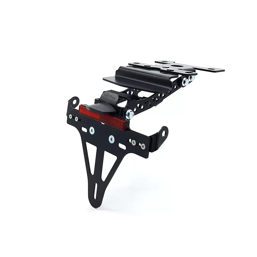 alpha Technik Kennzeichenhalter für Yamaha Tenere 700 Typ DM07 / DM08 / DM11 / DM15 / DM16 ab Modelljahr 2019-