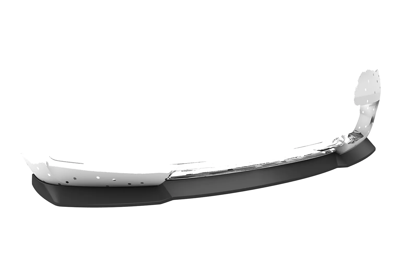 Cup-Spoilerlippe mit ABE für BMW 1er F20 / F21 CSL450 Strukturiert (schwarz matt)