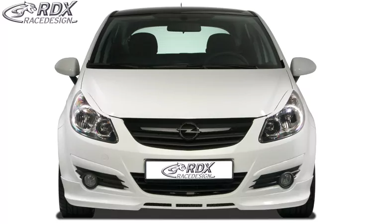 RDX Frontspoiler für OPEL Corsa D Frontlippe Front Ansatz Spoilerlippe