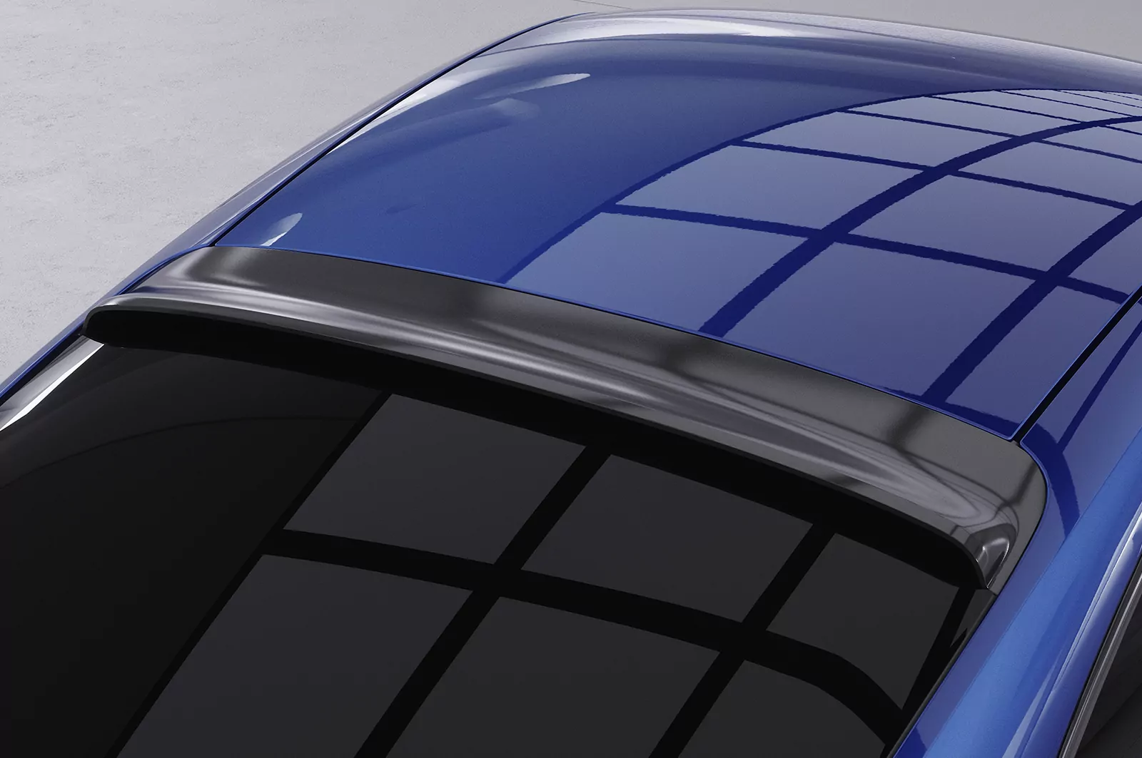 Heckscheibenblende für Porsche 911 / 992 HSB077 Strukturiert (schwarz matt)