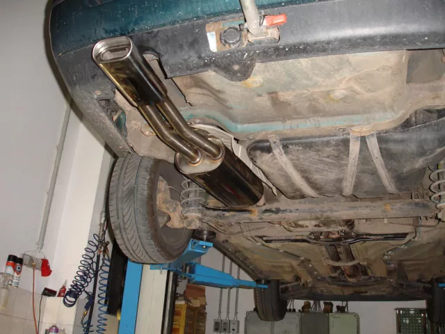 VW Golf III Variant  Endschalldämpfer - 135x80 Typ 53