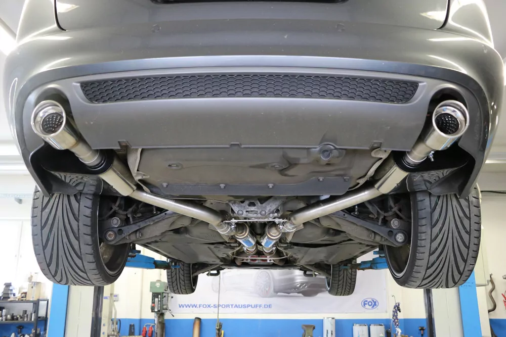 Opel Astra J Sports Tourer 1,4l  Endschalldämpfer quer Ausgang rechts/links - 115x85 Typ 32 rechts/links