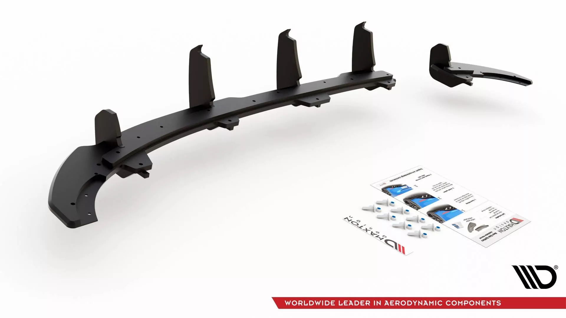 Robuste Racing Diffusor Heck Ansatz Für Volkswagen Polo GTI Mk6