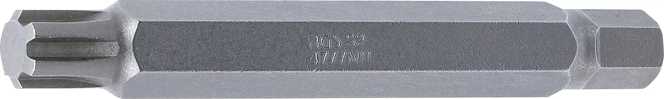 Bit | Länge 100 mm | Antrieb Außensechskant 10 mm (3/8") | Keil-Profil (für RIBE) M11