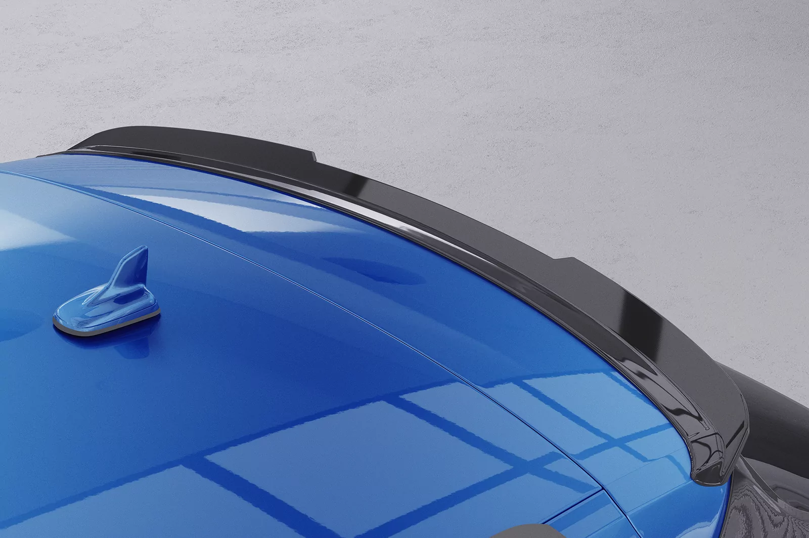 Heckflügel mit ABE für Audi A6 C8 (Typ 4K/F2) Avant HF664 Schwarz Strukturiert