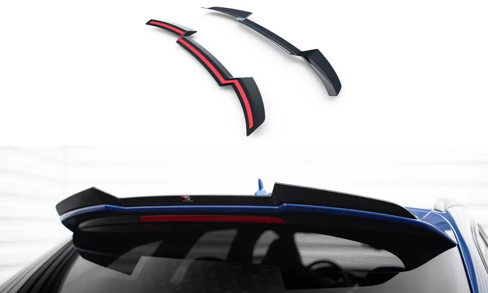 Spoiler CAP V.2 Passend Für Audi RS6 C7 Schwarz Hochglanz