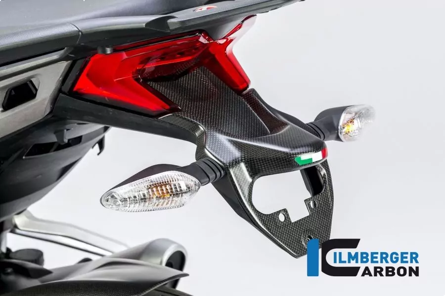 Ilmberger Carbon Kennzeichenträger matt