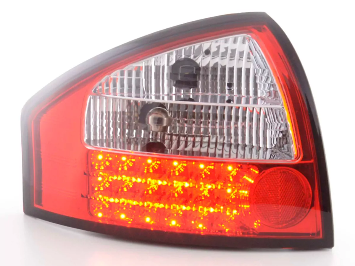 LED Rückleuchten Set Audi A6 Limousine Typ 4B Bj. 97-03 klar/rot