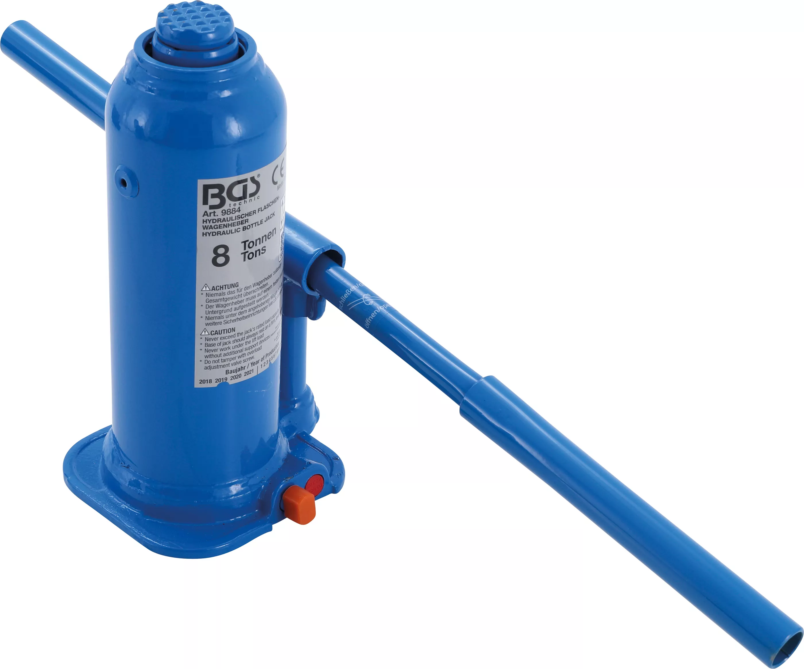 Hydraulischer Flaschen-Wagenheber | 8 t