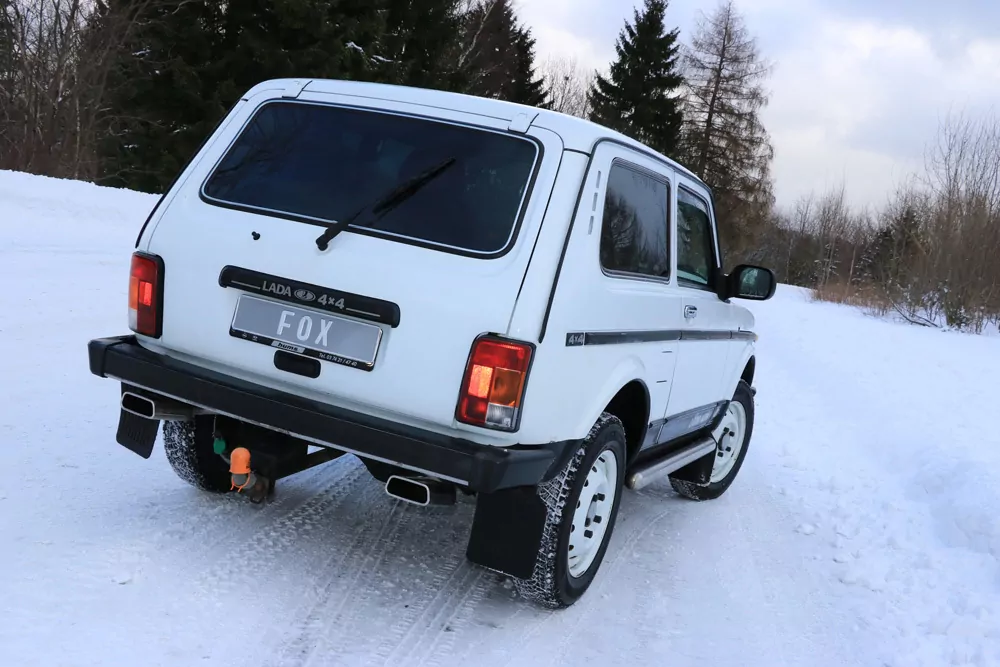 Lada Niva 4x4  Endschalldämpfer quer Ausgang rechts/links - 145x65 Typ 59 rechts/links
