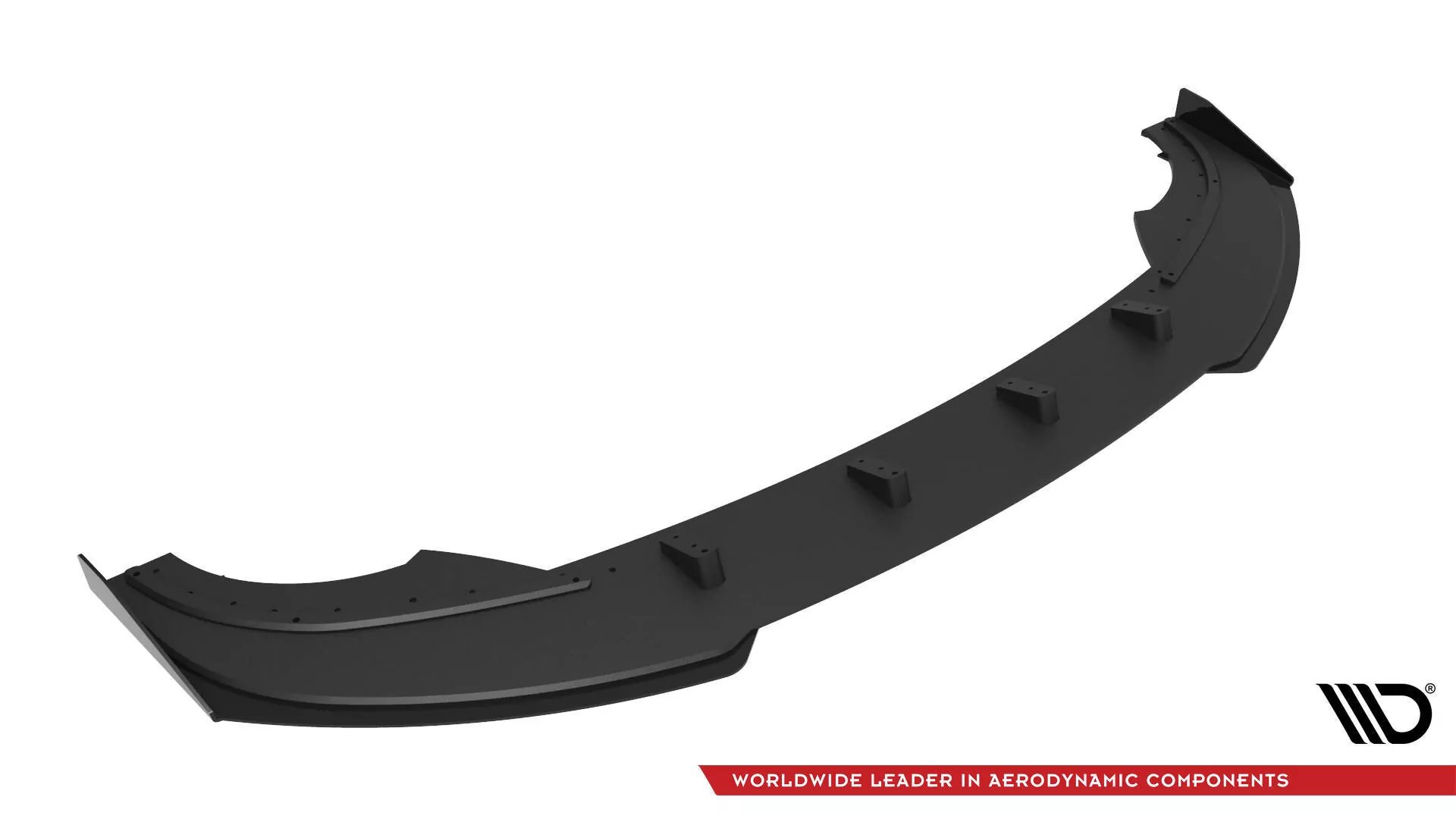 Street Pro Front Ansatz Für +Flaps Für + Flaps Cupra Formentor Mk1 Facelift Schwarz Hochglanz