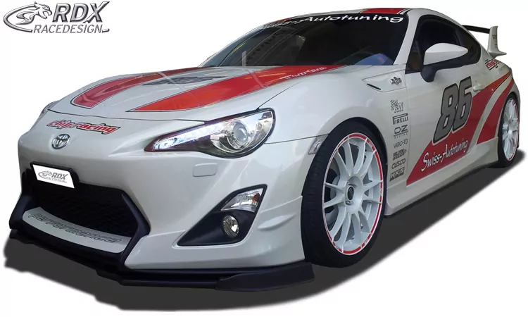 RDX Frontspoiler VARIO-X für TOYOTA GT86 (Passend an Fahrzeuge mit Aero-Paket) Frontlippe Front Ansatz Vorne Spoilerlippe