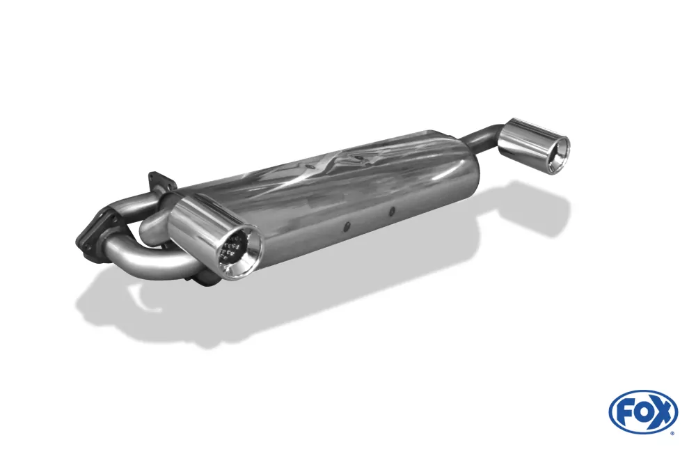 MG TF  Endschalldämpfer Ausgang rechts/links - 1x90 Typ 13 rechts/links