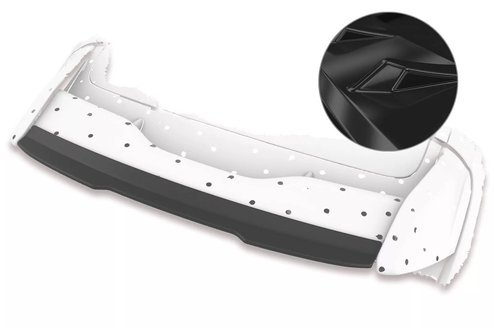 Heckflügel mit ABE für Ford Focus MK3 RS Glossy (schwarz hochglanz)