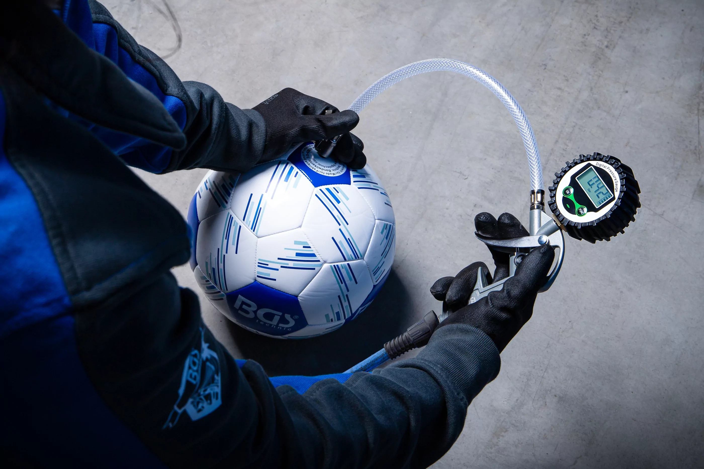 Druckluft-Reifenfüllpistole | digital | 0 - 8 bar