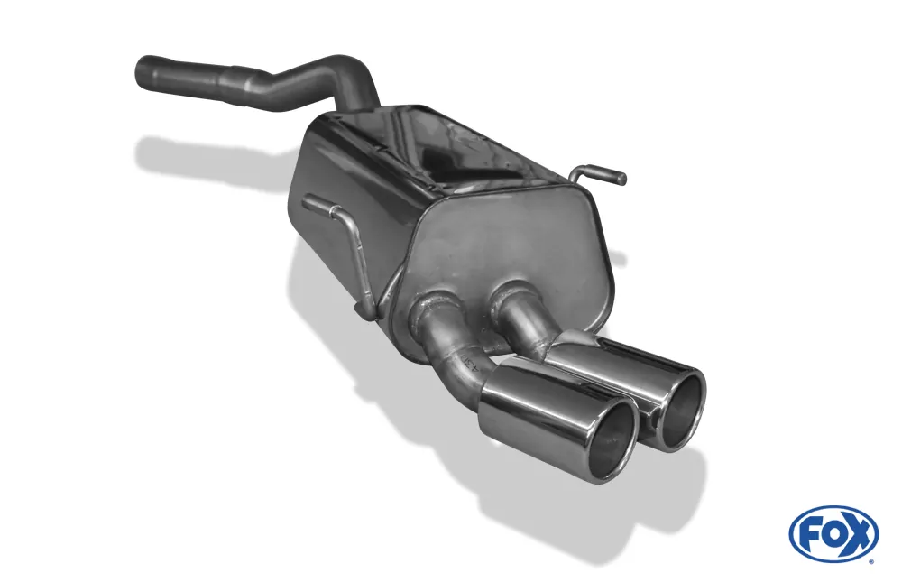 Renault Espace III  Endschalldämpfer - 2x80 Typ 12