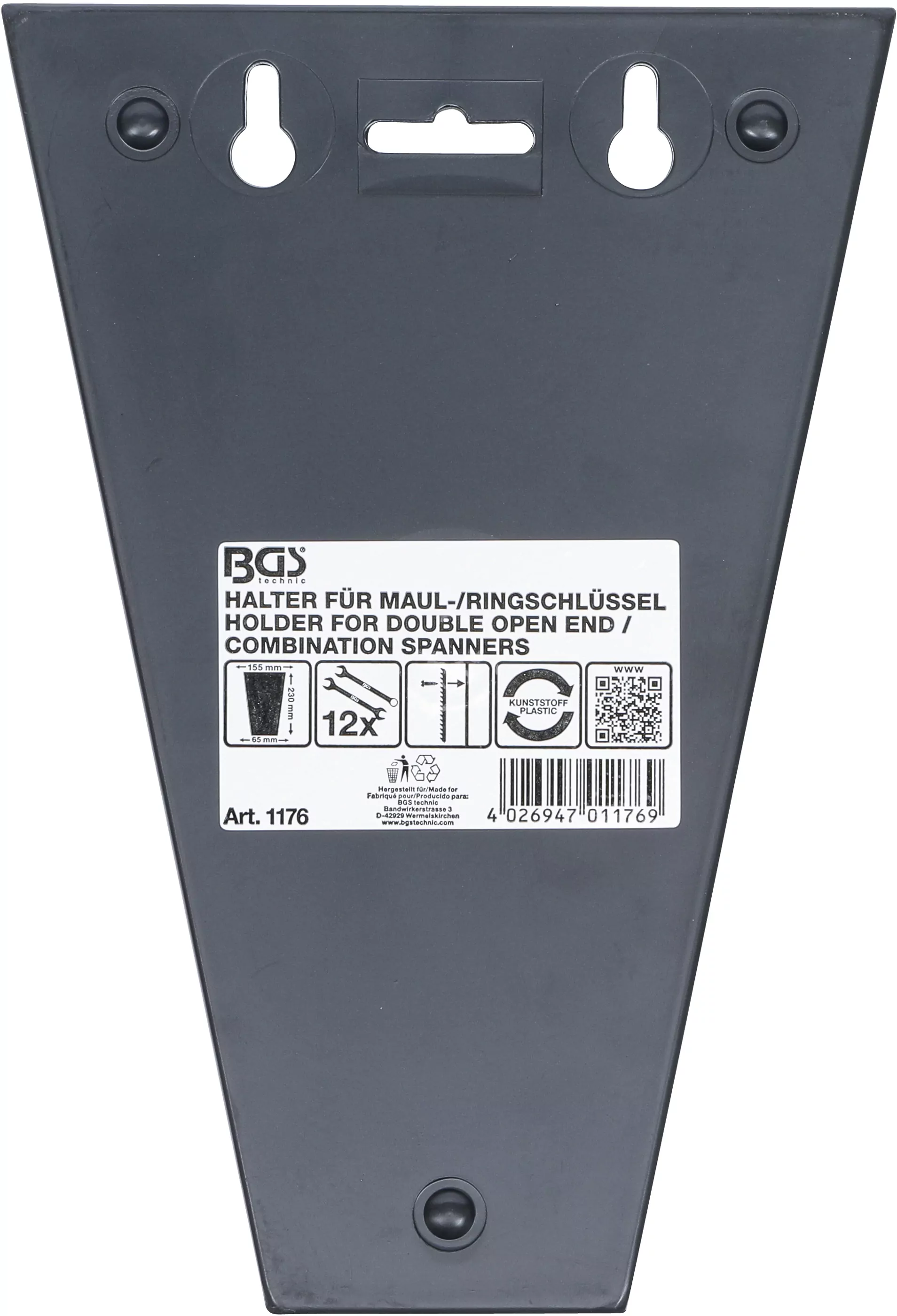 Halter für Maul-/Ringschlüssel | 12 Auflagen