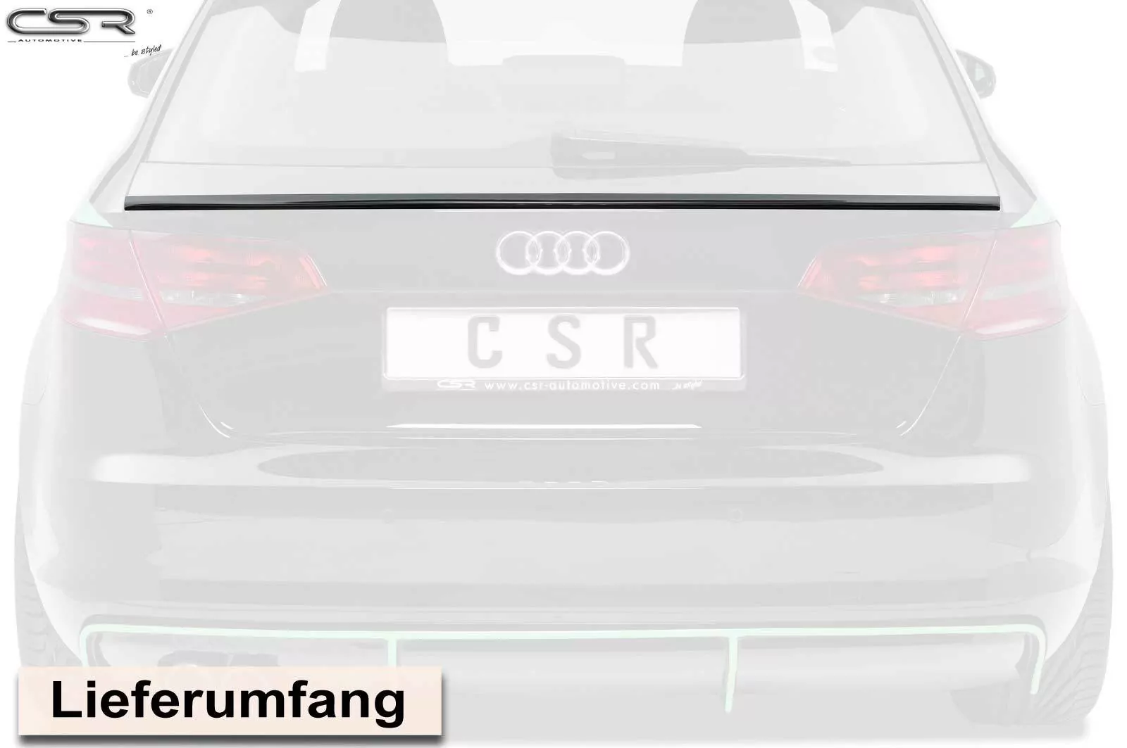 Hecklippe für Audi A3 8P HL160