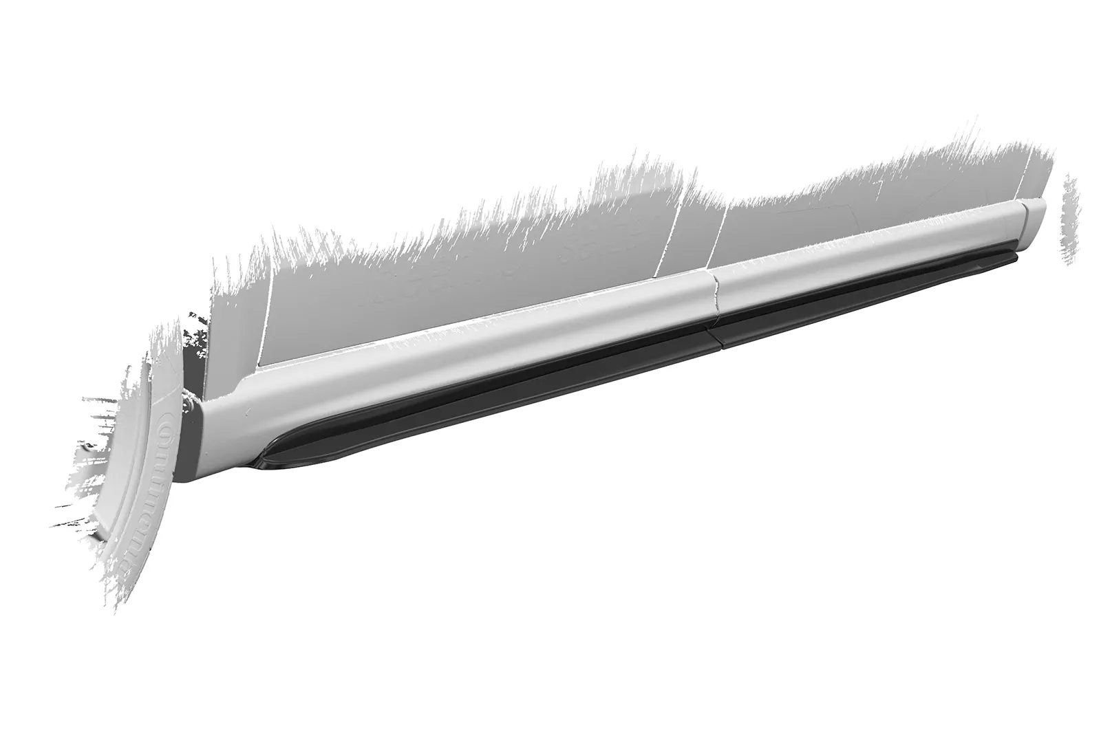 Seitenschweller für Mercedes Benz V-Klasse 447 AMG-Line SS491 Schwarz Strukturiert