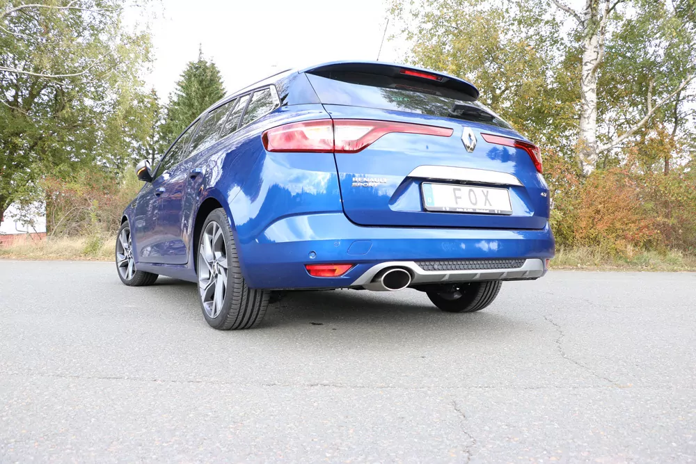 Renault Megane IV Grandtour  Endschalldämpfer - 140x90 Typ 32