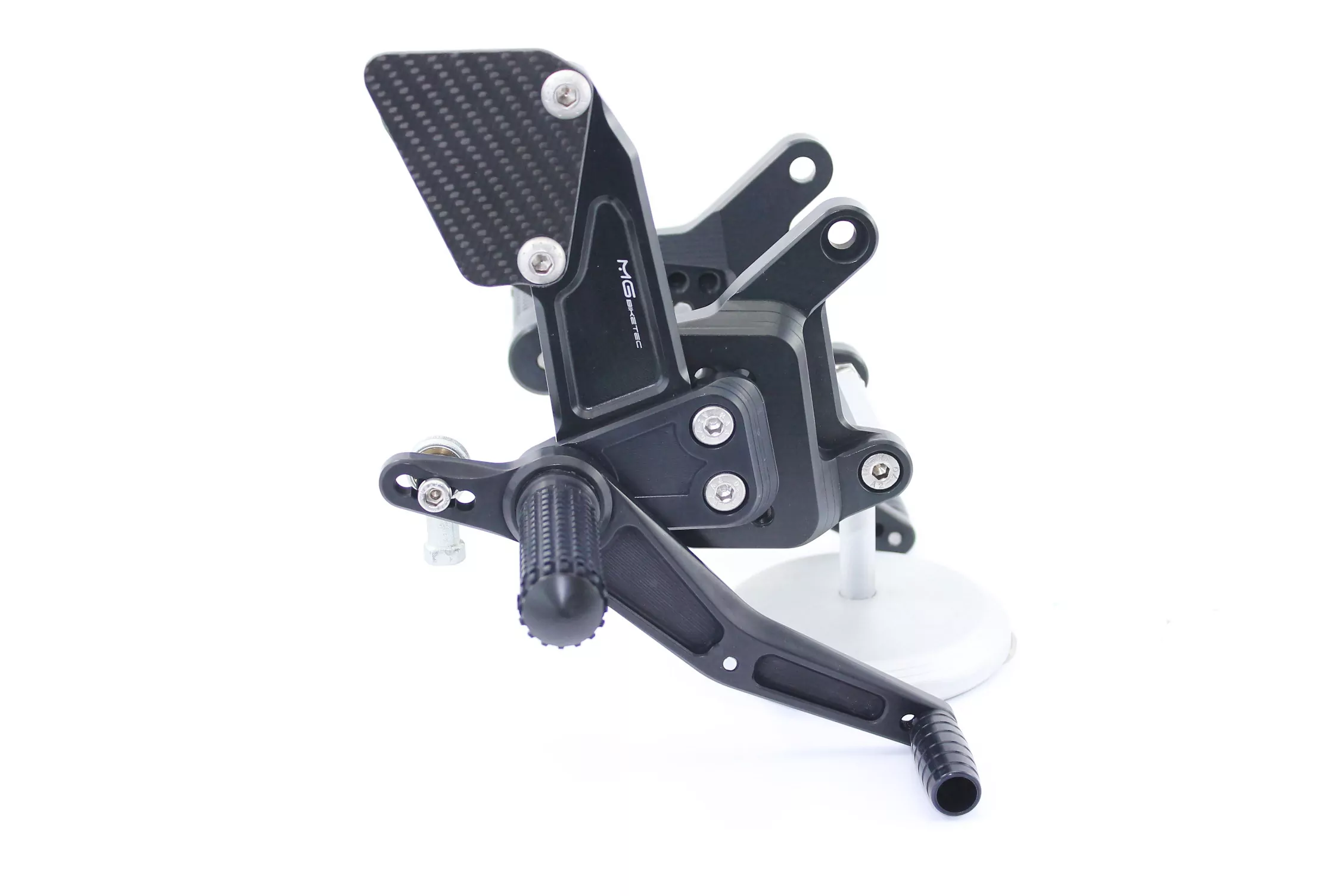 MG Biketec Sportfussrastenanlage / Rastenanlage / Fußrastenanlage mit ABE, gültig in D - A - CH für Kawasaki ZX-10R ab 2011-2015