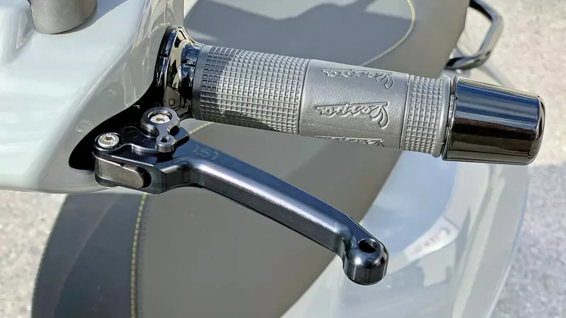 LSL Hebel-Set VESPA GTS 08-, schwarz