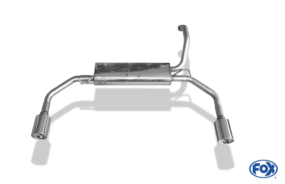 CitroenC1/ Peugeot 107/ Toyota Aygo Endschalldämpfer Ausgang rechts/links - 1x90 Typ 13 rechts/links