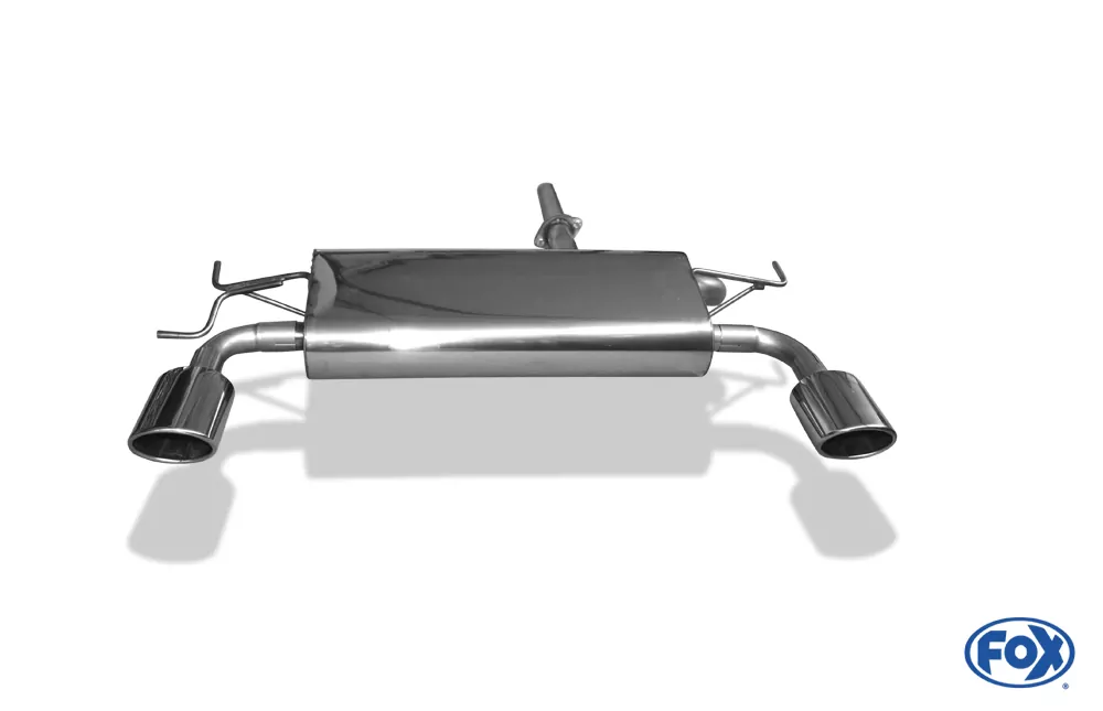 Hyundai Tucson 2,0l - JM  Endschalldämpfer quer Ausgang rechts/links - 115x85 Typ 32 rechts/links