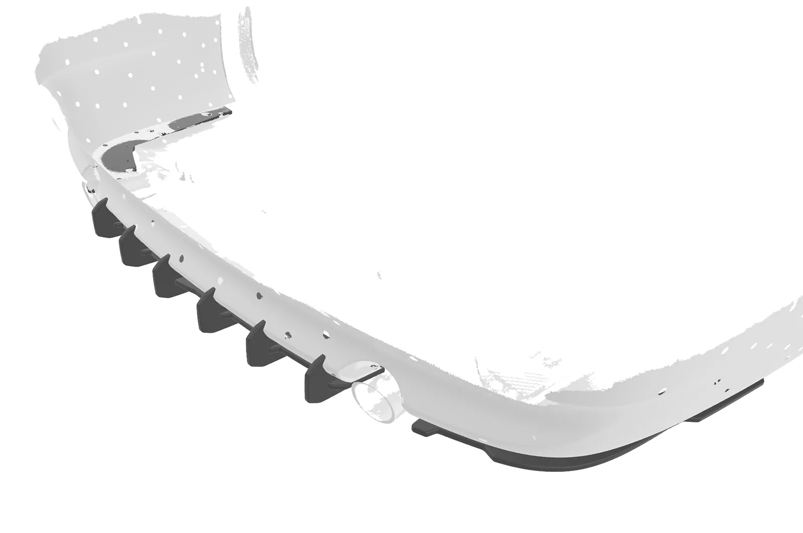 Racing Diffusor / Heckansatz für BMW 3er E92/E93 HA369