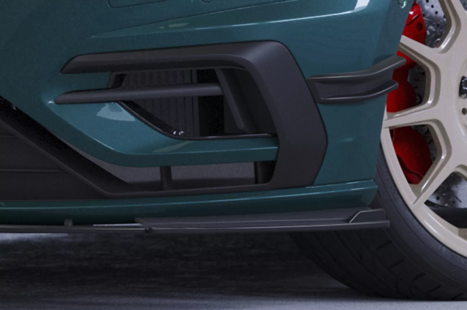 Cup-Spoilerlippe mit ABE für VW Golf 7 R / R-Line CSL681