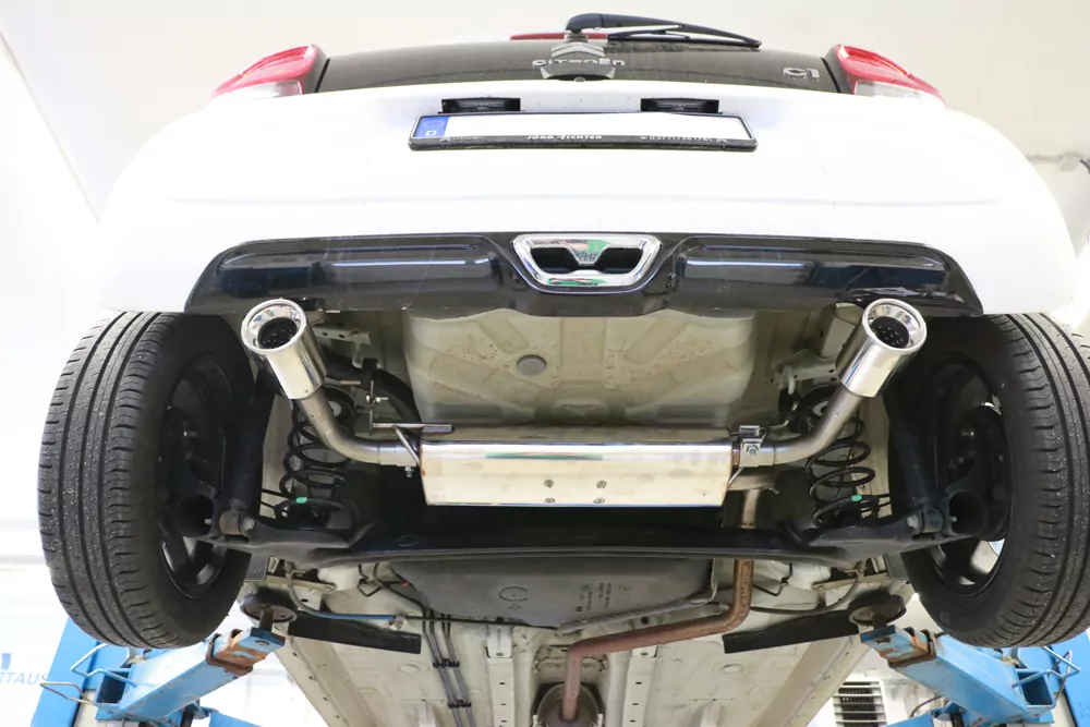 Citroen C1 II  Endschalldämpfer Ausgang rechts/links - 1x90 Typ 13 rechts/links