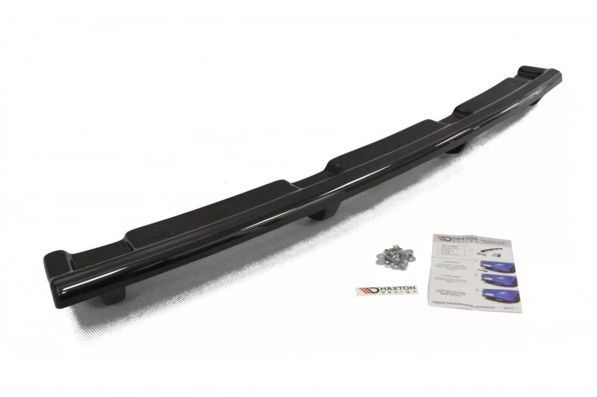 Mittlerer Diffusor Heck Ansatz Für BMW 4er Coupe / Gran Coupe / Cabrio M-Paket F32 / F36 / F33 Im DTM LOOK Schwarz Hochglanz
