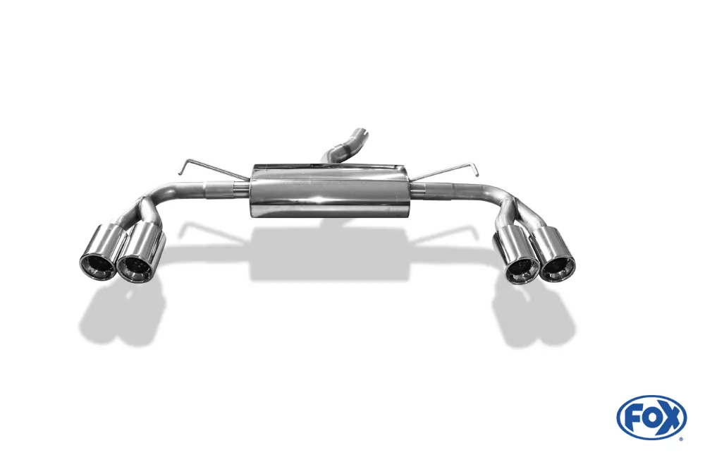 Toyota Auris Diesel  Endschalldämpfer rechts/links - 2x90 Typ 13 rechts/links