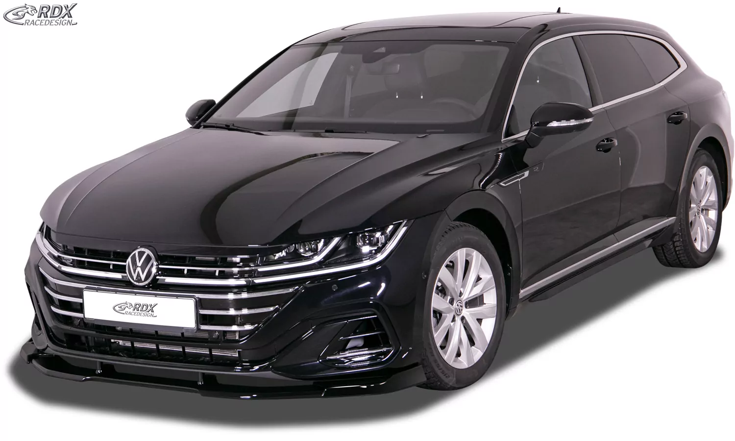 RDX Frontspoiler VARIO-X für VW Arteon R-Line (2020+) Frontlippe Front Ansatz Vorne Spoilerlippe