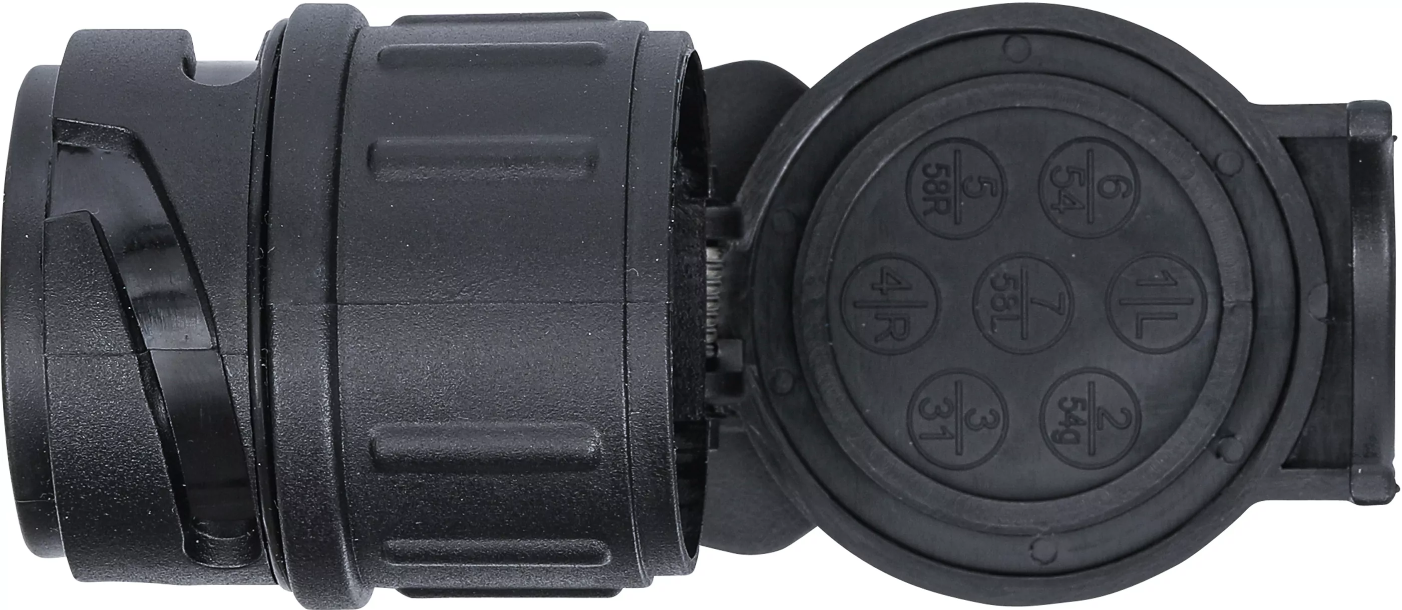 Adapter für Anhängerstecker | 13-polig auf 7-polig