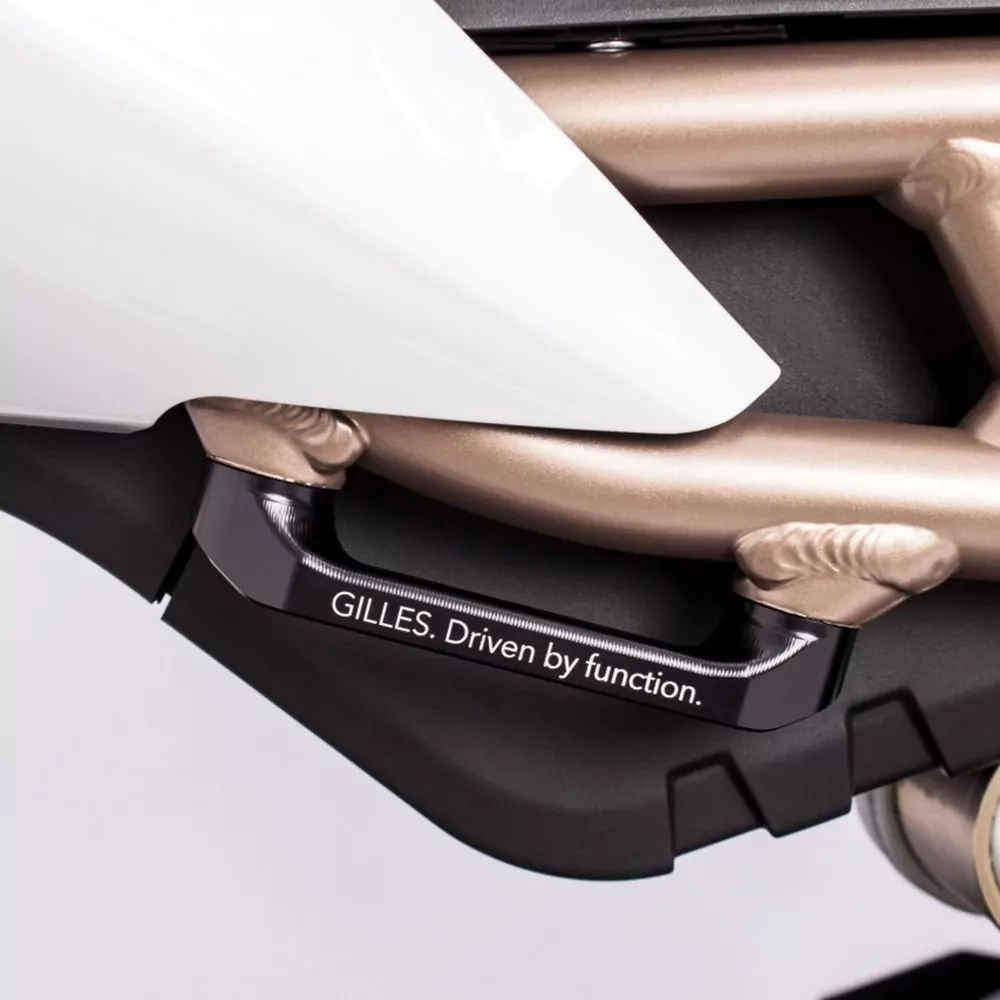 Gilles Soziusträgerabdeckung schwarz für BMW S1000RR