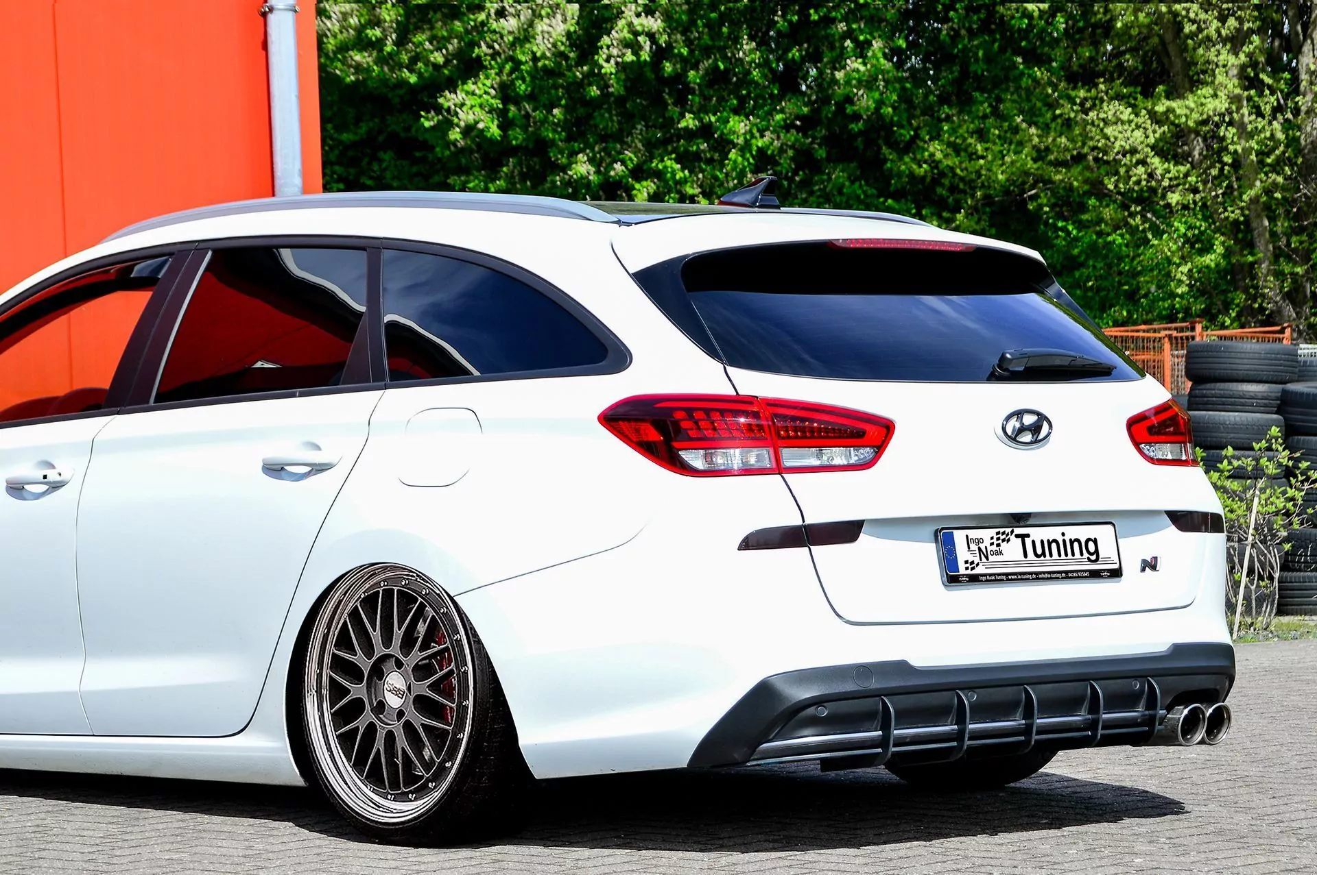 Racing Heckansatz für Hyundai I30 N-ine Kombi ab Bj.2021-