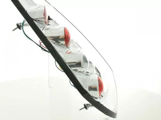 Rückleuchten Set Fiat Punto 3-trg. Typ 188 Bj. 00-03 chrom