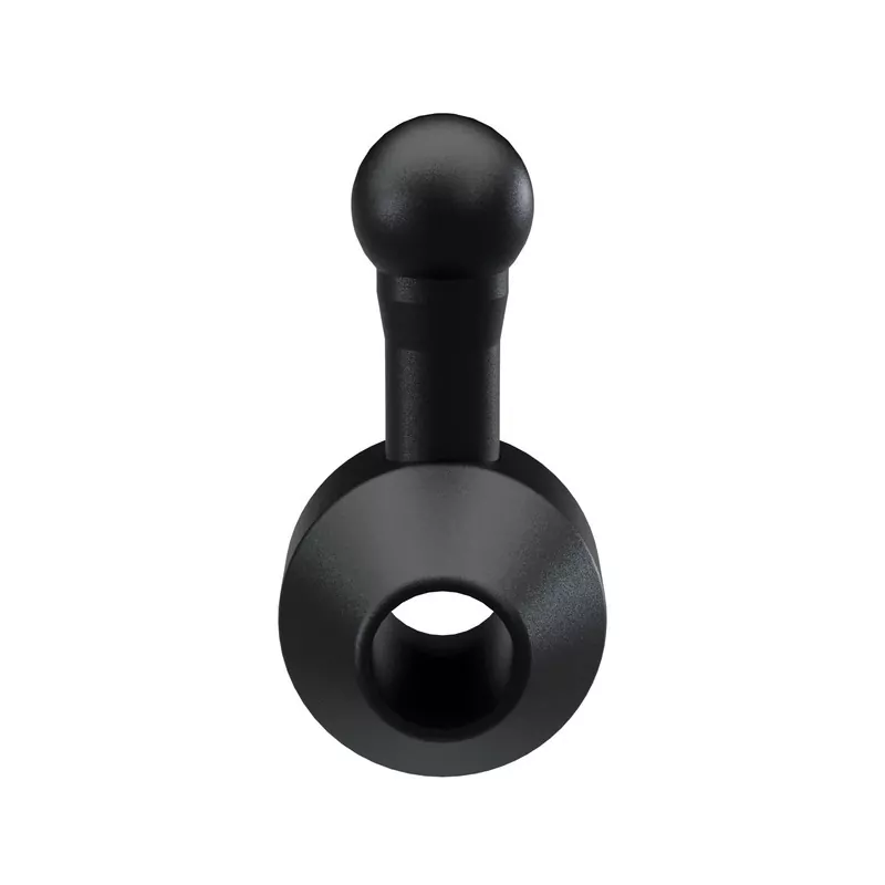 HIGHSIDER pro Indicator Adapter Black For Harley Davidson, Front (Pair)