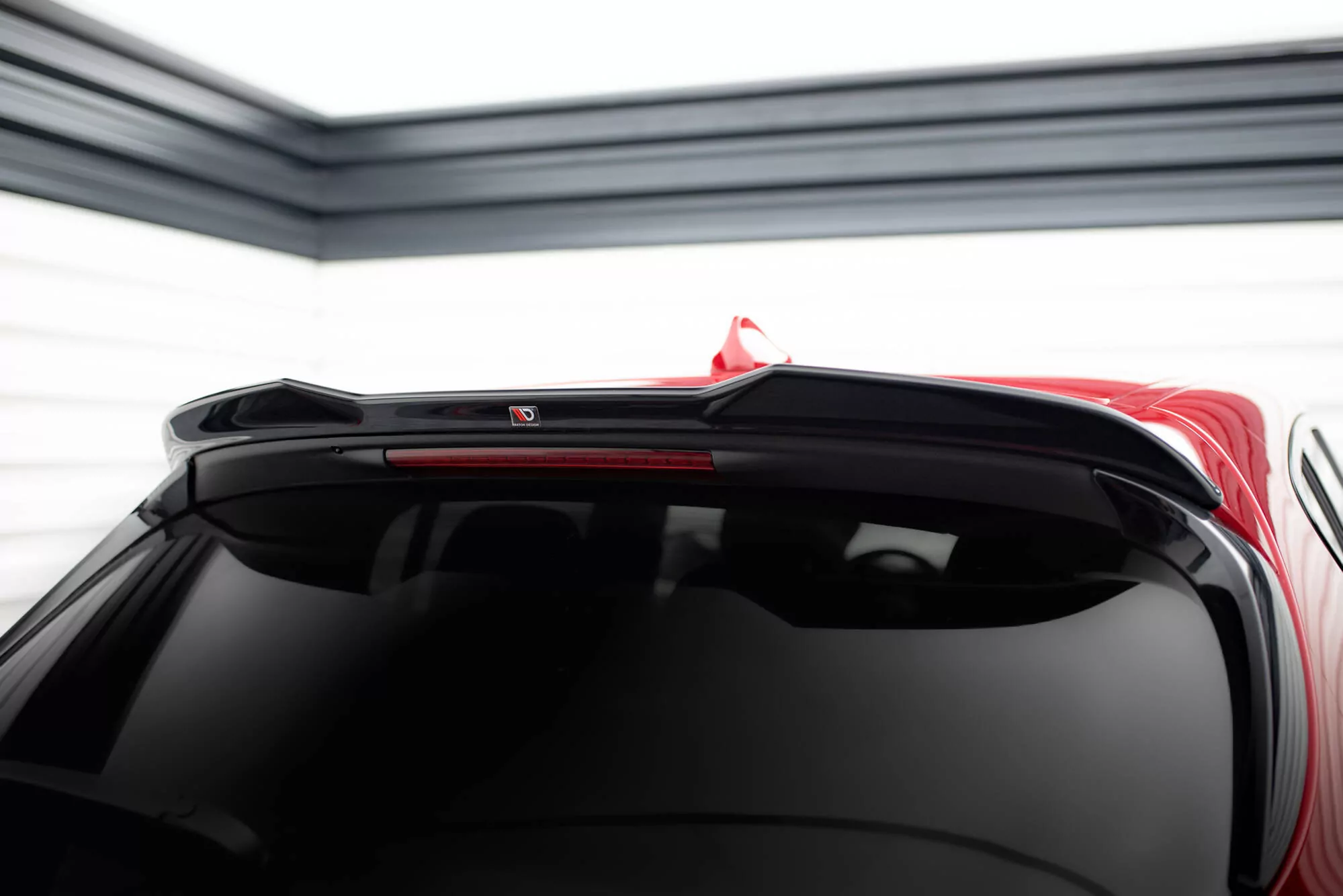 HĂ¶her Spoiler CAP Für 3D Alfa Romeo Tonale Mk1 Schwarz Hochglanz