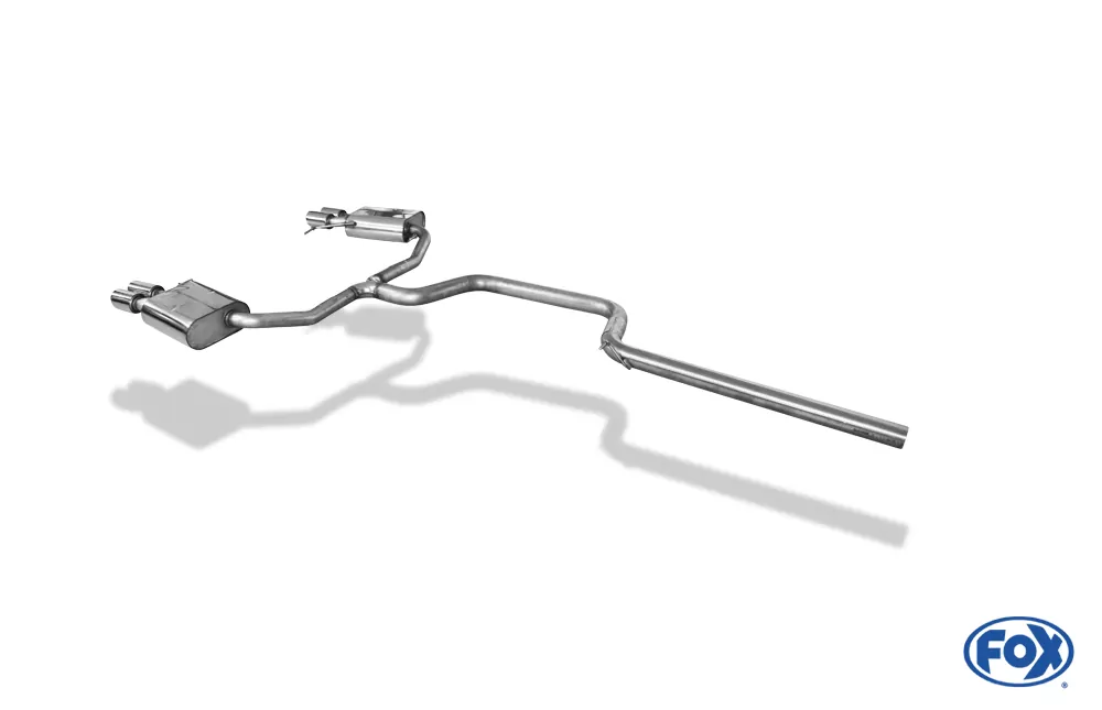 Seat Leon 5F ST - Cupra 290 mit OPF  Halbanlage ab OPF Ausgang rechts/links - 2x80 Typ 25 rechts/links