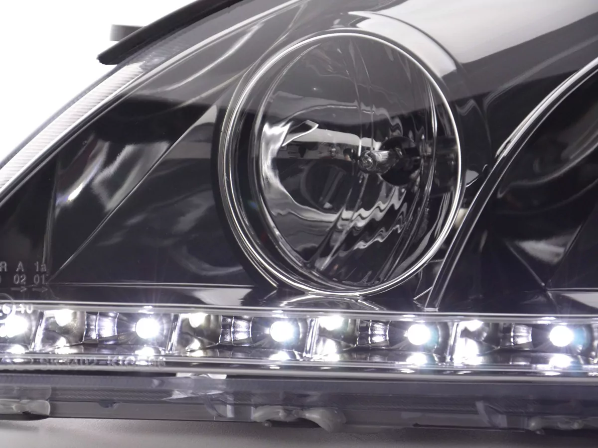 Scheinwerfer Set Daylight LED TFL-Optik Kia cee'd 5-trg. Typ ED Bj. 06-09 chrom