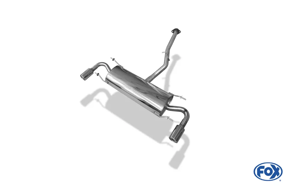 Mazda RX8  Endschalldämpfer quer Ausgang rechts/links - 1x90 Typ 13 rechts/links